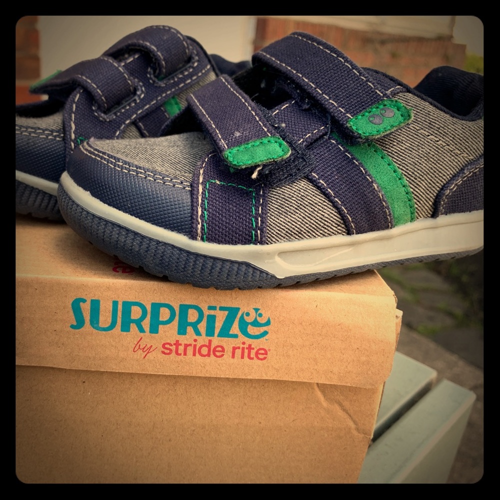 Stride Rite Surprize Toddler Boy Tenner Shoe 7